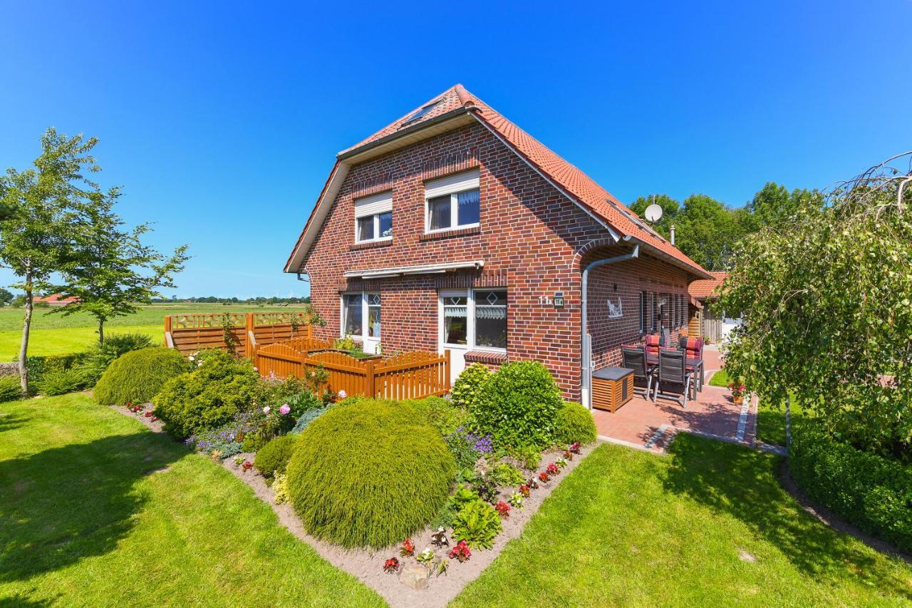 Ferienwohnung Muehlenblick Auf Dem Ferienhof Eschen Moorweg Exteriör bild