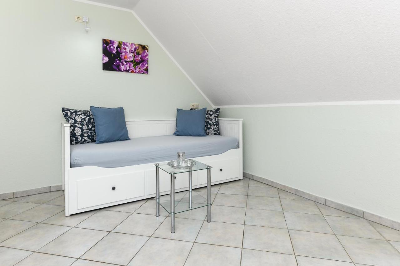 Ferienwohnung Muehlenblick Auf Dem Ferienhof Eschen Moorweg Exteriör bild