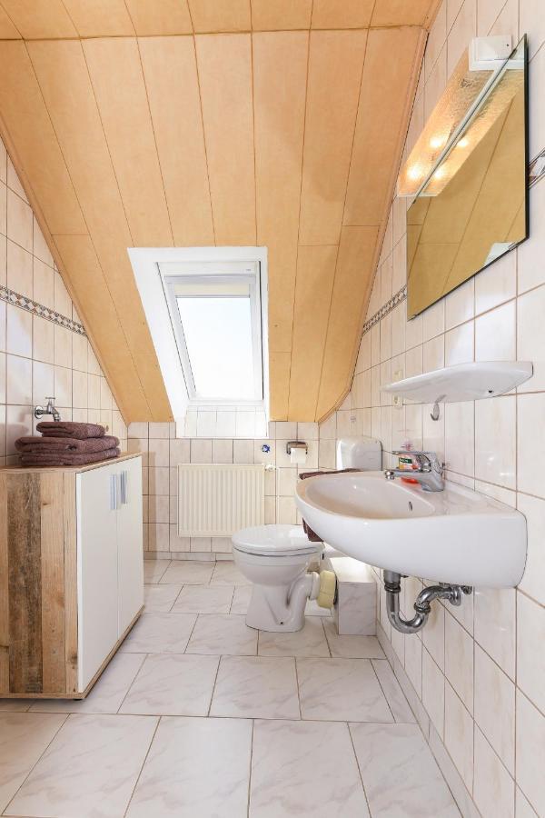 Ferienwohnung Muehlenblick Auf Dem Ferienhof Eschen Moorweg Exteriör bild