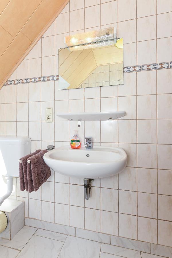 Ferienwohnung Muehlenblick Auf Dem Ferienhof Eschen Moorweg Exteriör bild